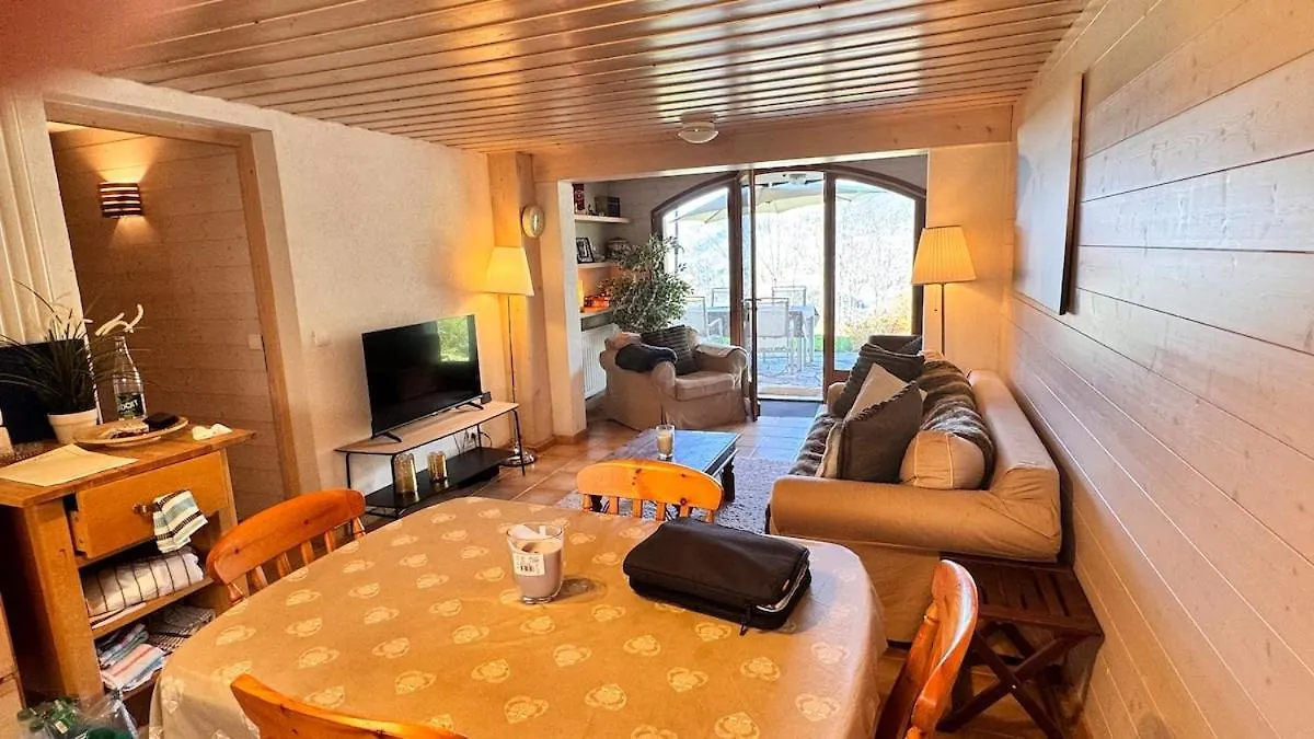 Charmant Appartement Avec Jardin Et Magnifique Vue Saint-Jean-de-Sixt 0*,  France